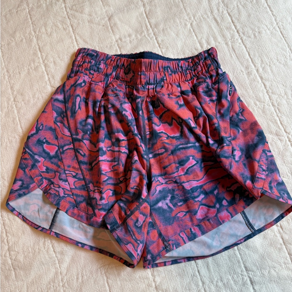 Lululemon Track That Mid-Rise Lined Short 5"